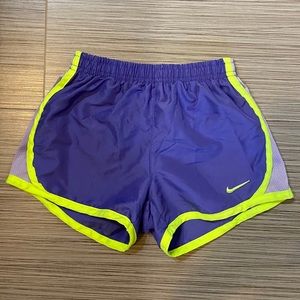 Girls Nike running shorts